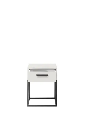 Nachtkonsole- Weiß