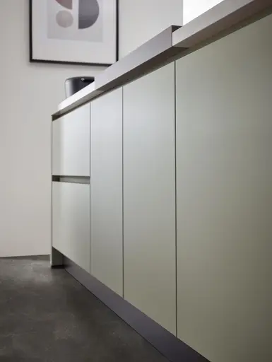 Inselküche 51.210 CO 3 524, Kieselgrau