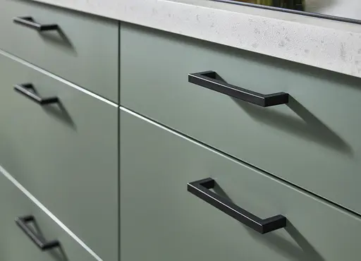 Küchenzeile 51.220 10 525, Eukalyptusgrün matt AFP