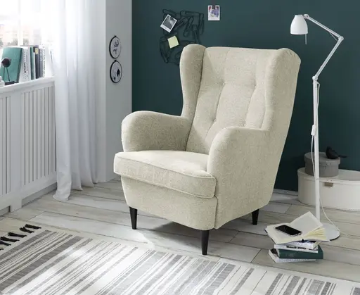 Sessel - Webstoff, Beige