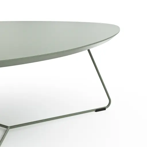 Couchtisch Fano - LBH ca. 87x78x33 cm, Fenix, Olivgrün