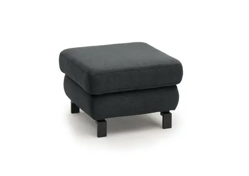 Hocker CALM PLUS 2.0 - BL ca. 66x66 cm, Stoff, Anthrazit