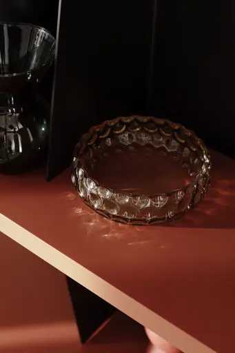 Wandboard Venzone - BHT  108x210x25 cm, Anthrazit, Campari