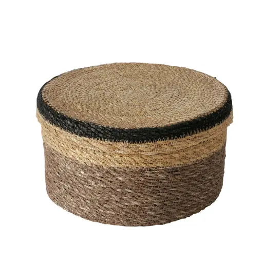 Deko-Korb - HØ ca. 14,5x27 cm, Seegras