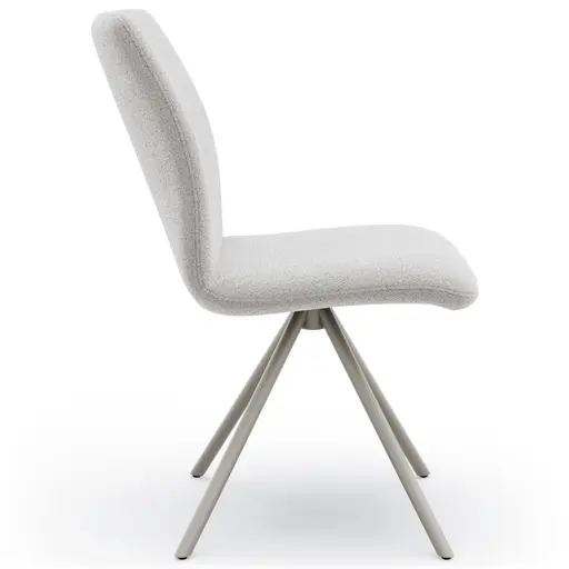 Stuhl Sedana - Stoff, Grau