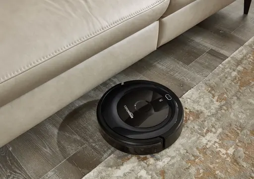 Sofa - 2,5-Sitzer, Kopfteil verstellbar, Leder, Creme