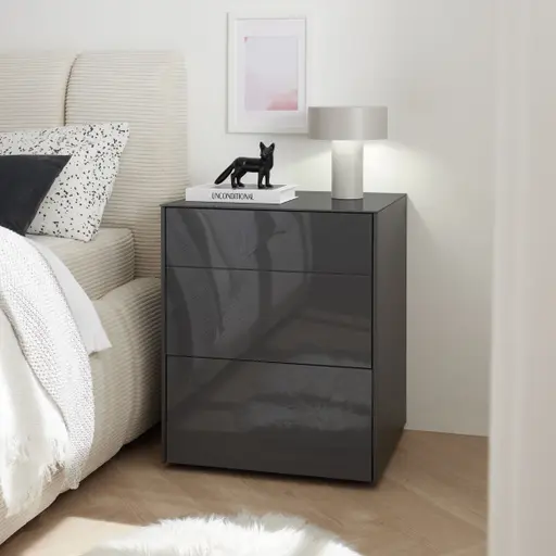 Kommode - B ca. 52 cm, Anthrazit