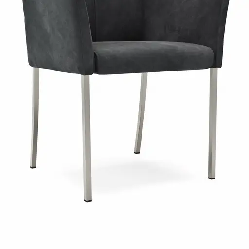 Armlehnstuhl 4110 - Stoff, Anthrazit