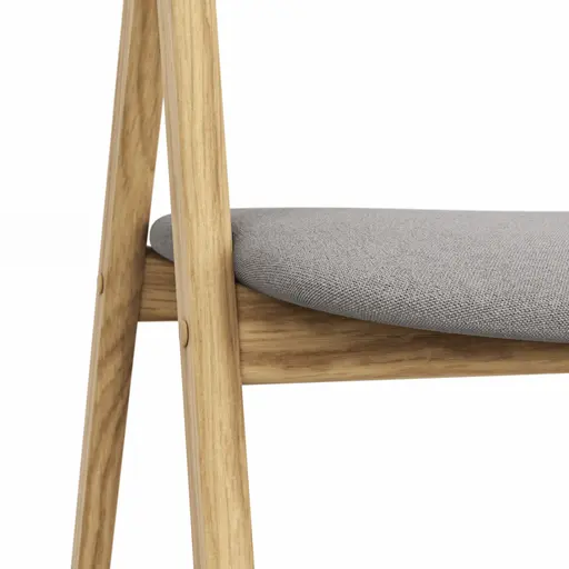 Armlehnstuhl Edge - Eiche Massiv, geölt