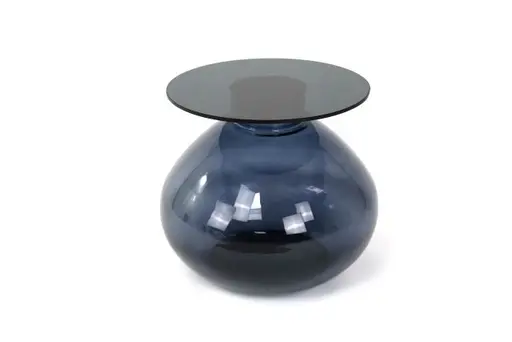 Beistelltisch - Ø/H ca. 44x39 cm, Schwarz