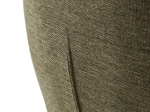 Armlehnstuhl - drehbar, Stoff, Olivgrün