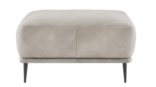 Hocker Oslo - Leder, Taupe
