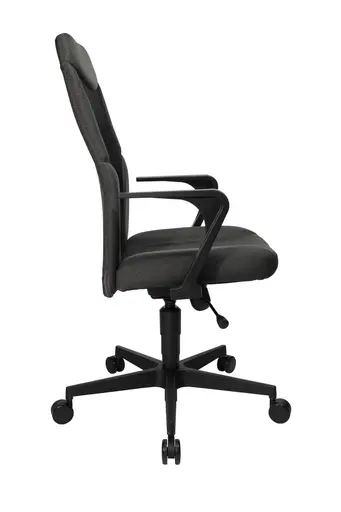 Chefsessel Director 80 - Stoff, Schwarz