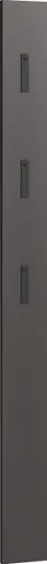 Garderobenpaneel - B ca. 15 cm, Graphit