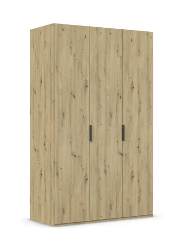 Drehtürenschrank ROVERO- B ca. 135 cm, Eiche Dekor
