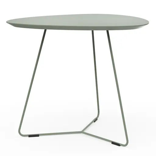 Ecktisch Fano - LBH ca. 59x50x50 cm, Fenix, Olivgrün