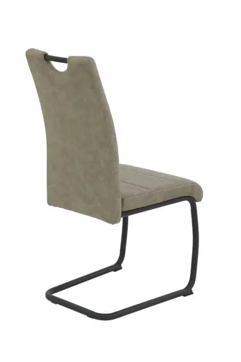 Freischwinger - Microfaser, Vintage Schlamm