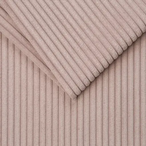 Sofa- 3,5-Sitzer, Stoff, Rosa