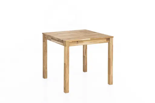 Esstisch - LB ca. 80x80 cm, Eiche massiv geölt