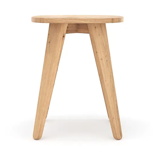 Hocker Signe - BHT ca. 40x50x40 cm, Asteiche massiv, Geölt