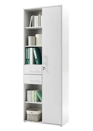 Schrank- B ca. 80 cm, Hellgrau