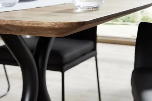 Esstisch 3150 - LB ca. 200x100 cm, Eiche massiv geölt