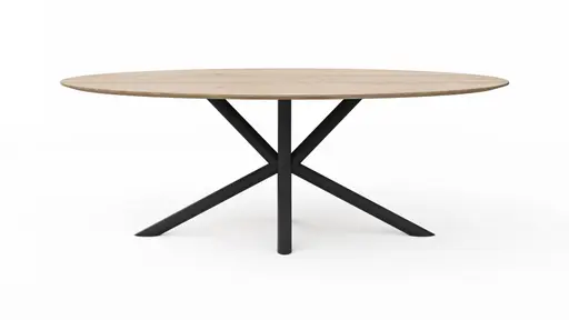 Esstisch Phoenix - LB ca. 220x110cm, Eiche, eco snow lackiert