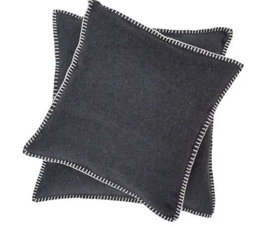 Deko-Kissen - LB ca. 40x40 cm, Anthrazit