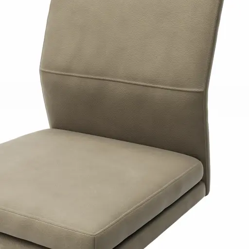 Freischwinger Carry - Leder, Olive