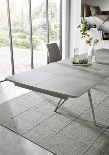 Esstisch Sedana - ausziehbar, LB ca. 200x100 cm, HPL, Grau