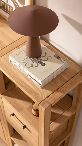 Highboard Elara - Eiche massiv, legno geölt