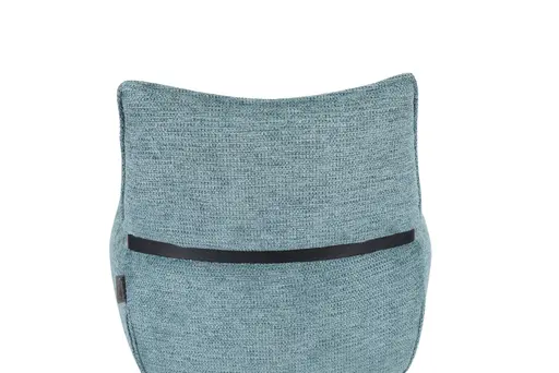 Armlehnstuhl MARJA - drehbar, Stoff, Türkis