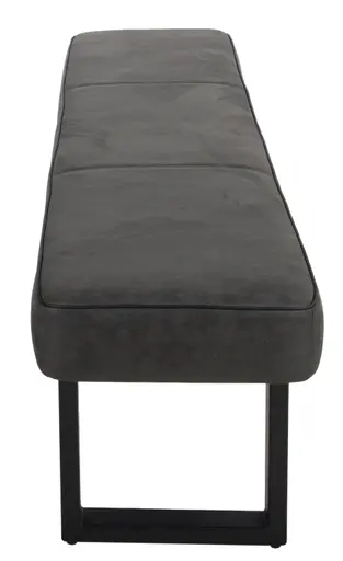 Bank - Microfaser, Anthrazit