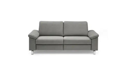 Sofa CALM PLUS - 3-Sitzer, Microfaser, Steingrau