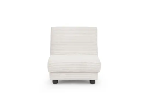 Faltsessel Easy Optik A - ohne Armlehnen inkl. Schlaffunktion, Cord, Beige