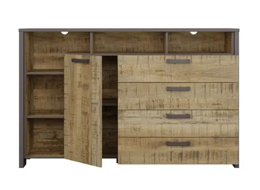 Sideboard FEA- Mango, Grau