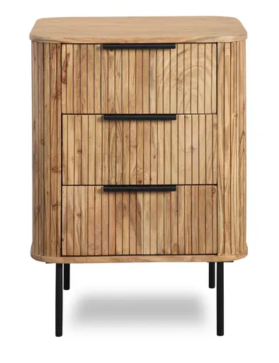 Kommode - B ca. 58 cm, Akazie massiv