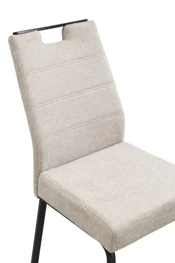 Stuhl - Webstoff, Beige