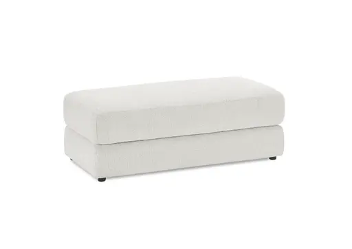Hocker JOVIN - Stoff, Graubeige