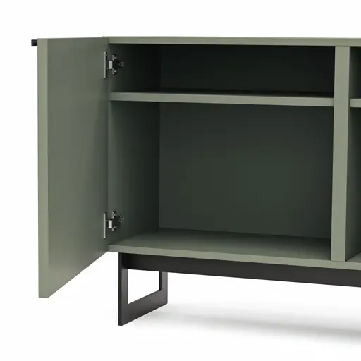 Sideboard 4450 - Lack, Olivgrün