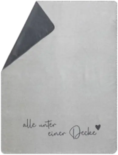 Wohndecke - Filz, BL ca. 200x150 cm