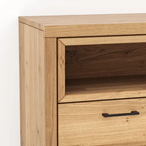 Lowboard Hartford - Eiche massiv