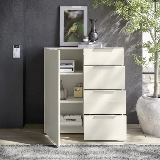 Kommode - B ca. 90 cm, Kaschmir