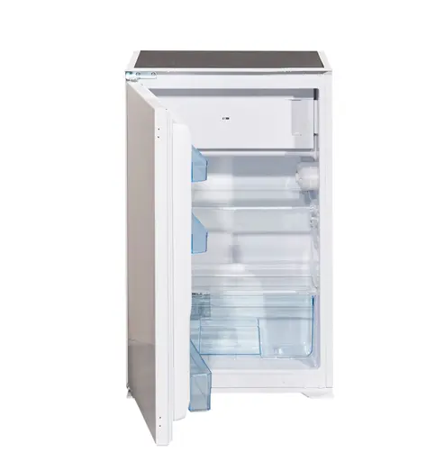 Küchenblock- inkl. E-Geräte, B ca. 260 cm, Weiß Matt, Eiche Dekor