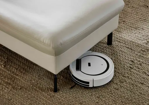 Wohnlandschaft - Longchair links mit 2,5-Sitzer und Ecke rechts, Leder, Silbergrau