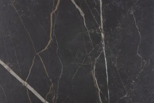 Couchtisch Fano - LBH ca. 121x75x38 cm, HPL, Schwarz marmoriert