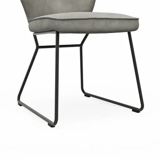 Stuhl Westmore - Stoff, Silberfarben