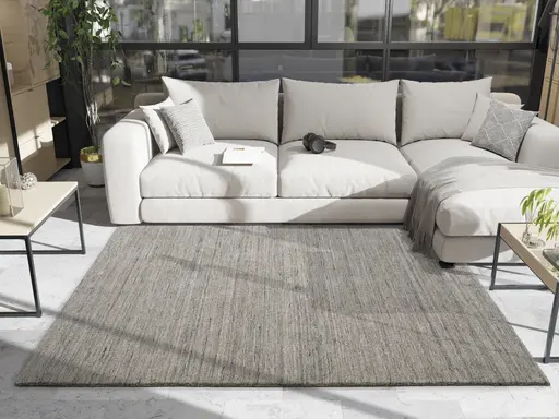 Teppich - BL ca. 250x350 cm, Grau-Mix