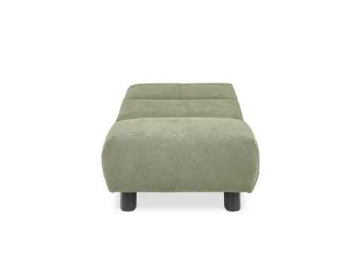  Faltsessel EBBY - ohne Armlehne inkl. Schlaffunktion, Stoff, Grün