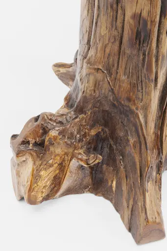 Beistelltisch- D ca. 40 cm,  Teak, Massivholz, Lackiert